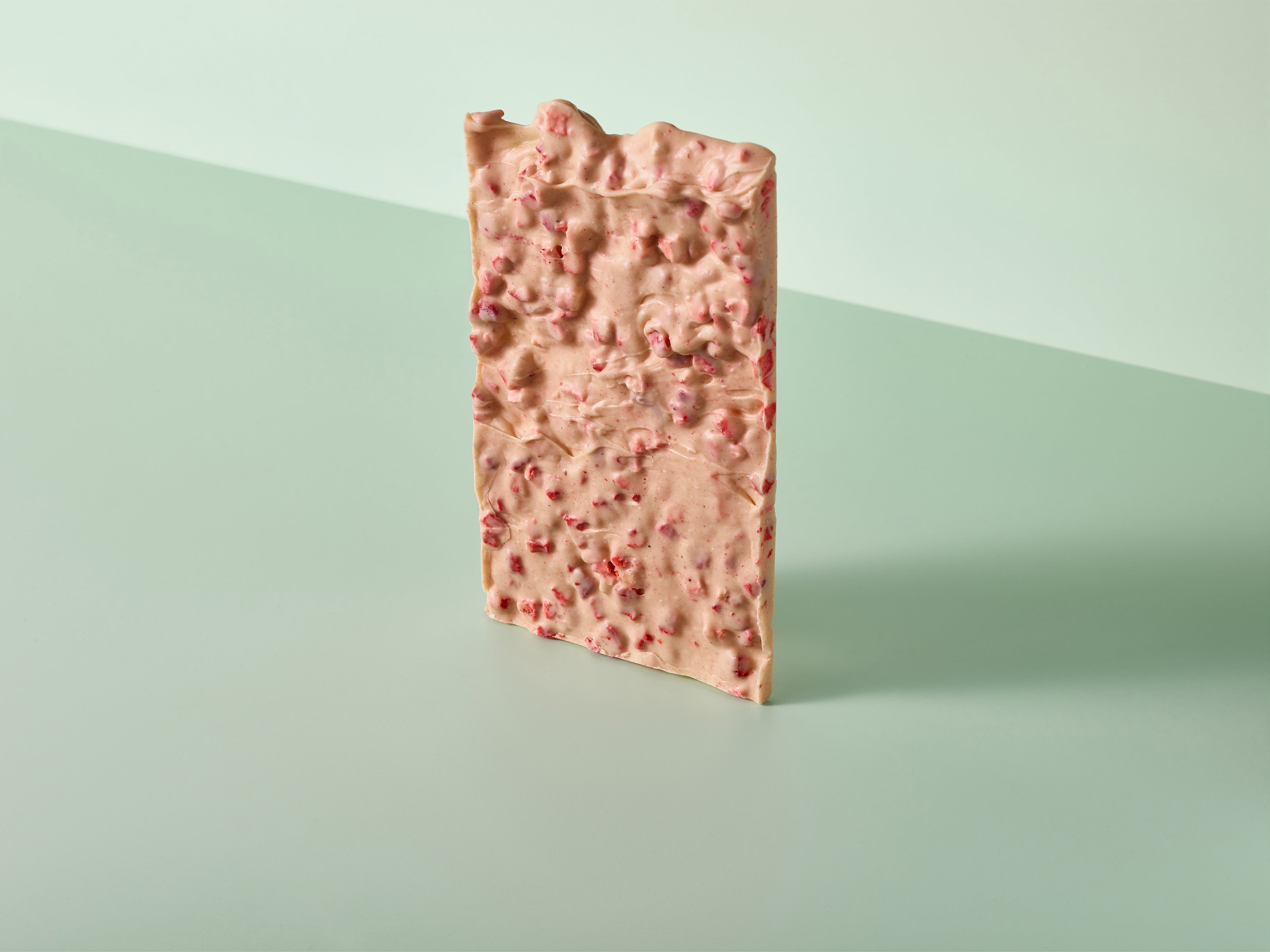 Crunchy Aardbei Witte Chocoladevel