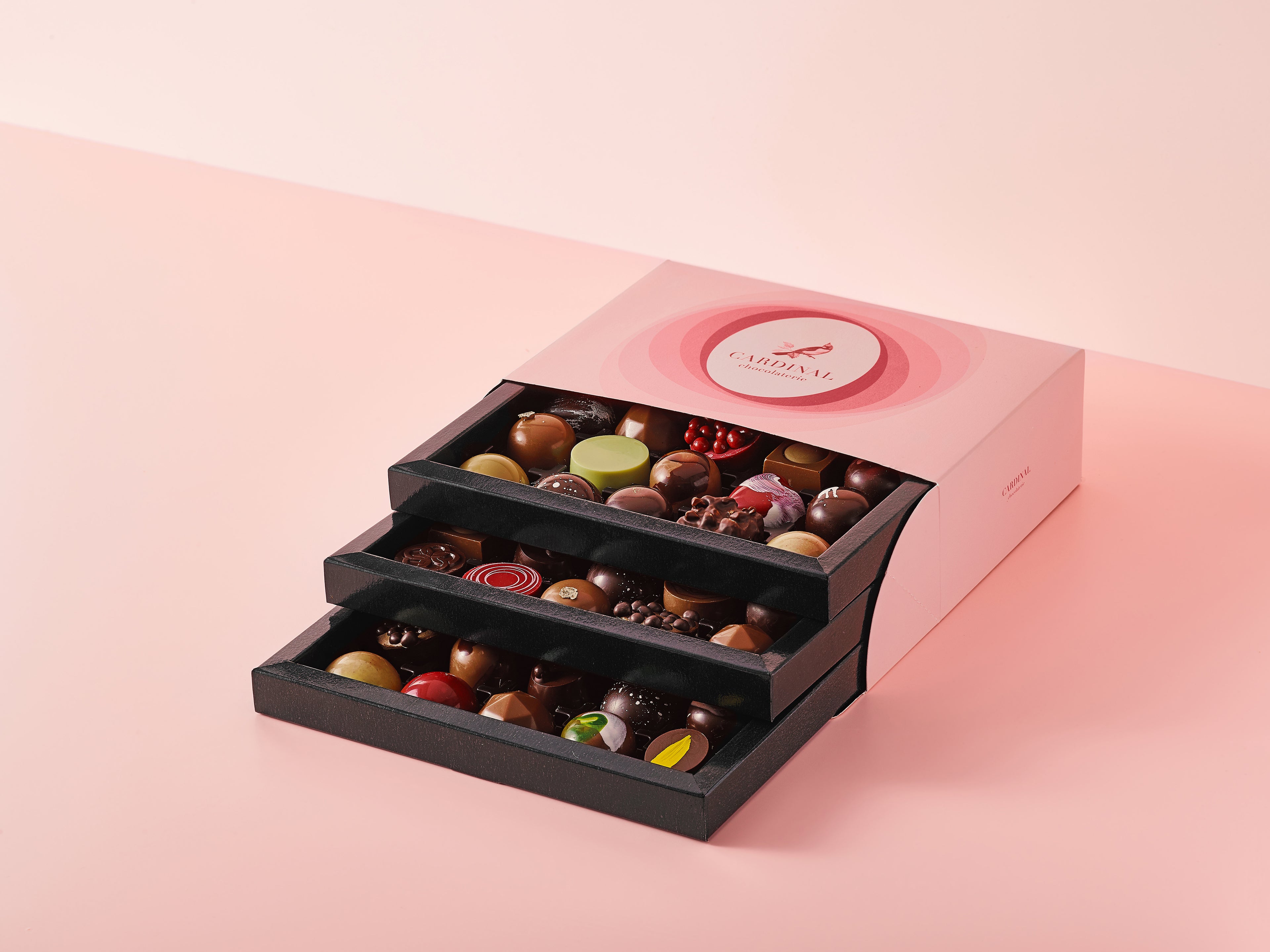 45 bonbons in een luxe verpakking