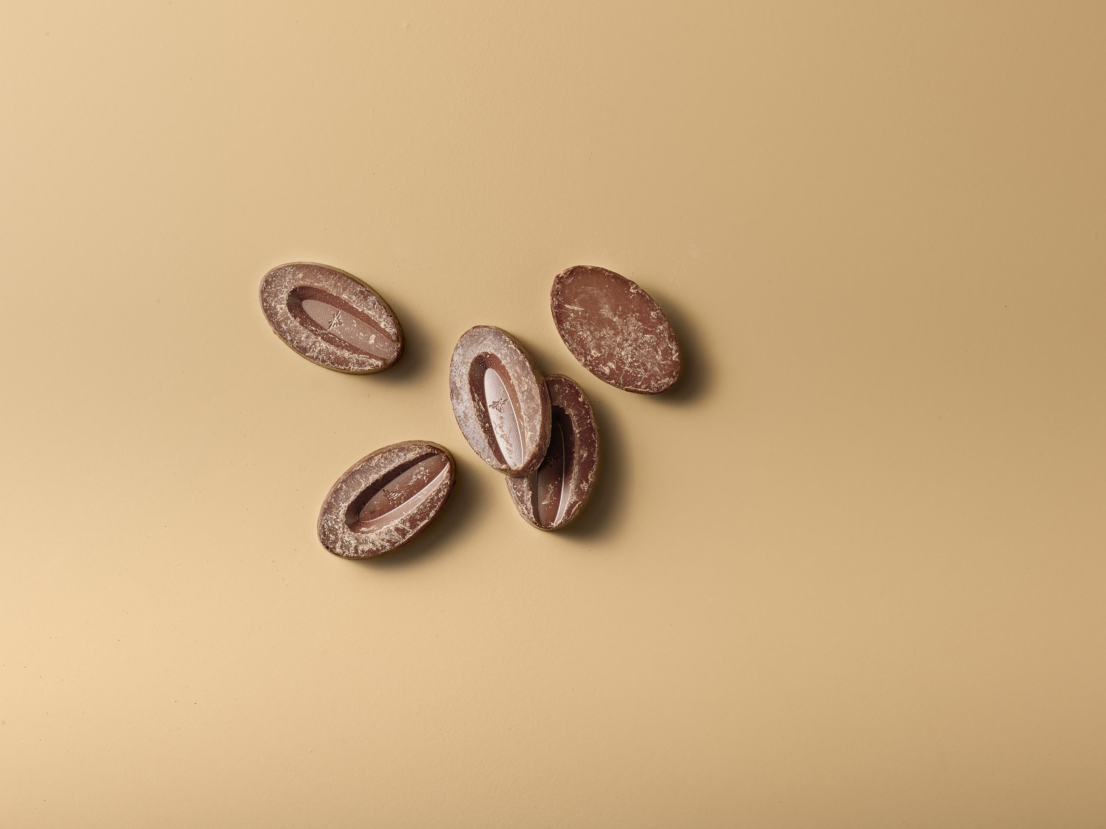 Assortiment Valrhona Melkchocolade met Tonen van Karamel