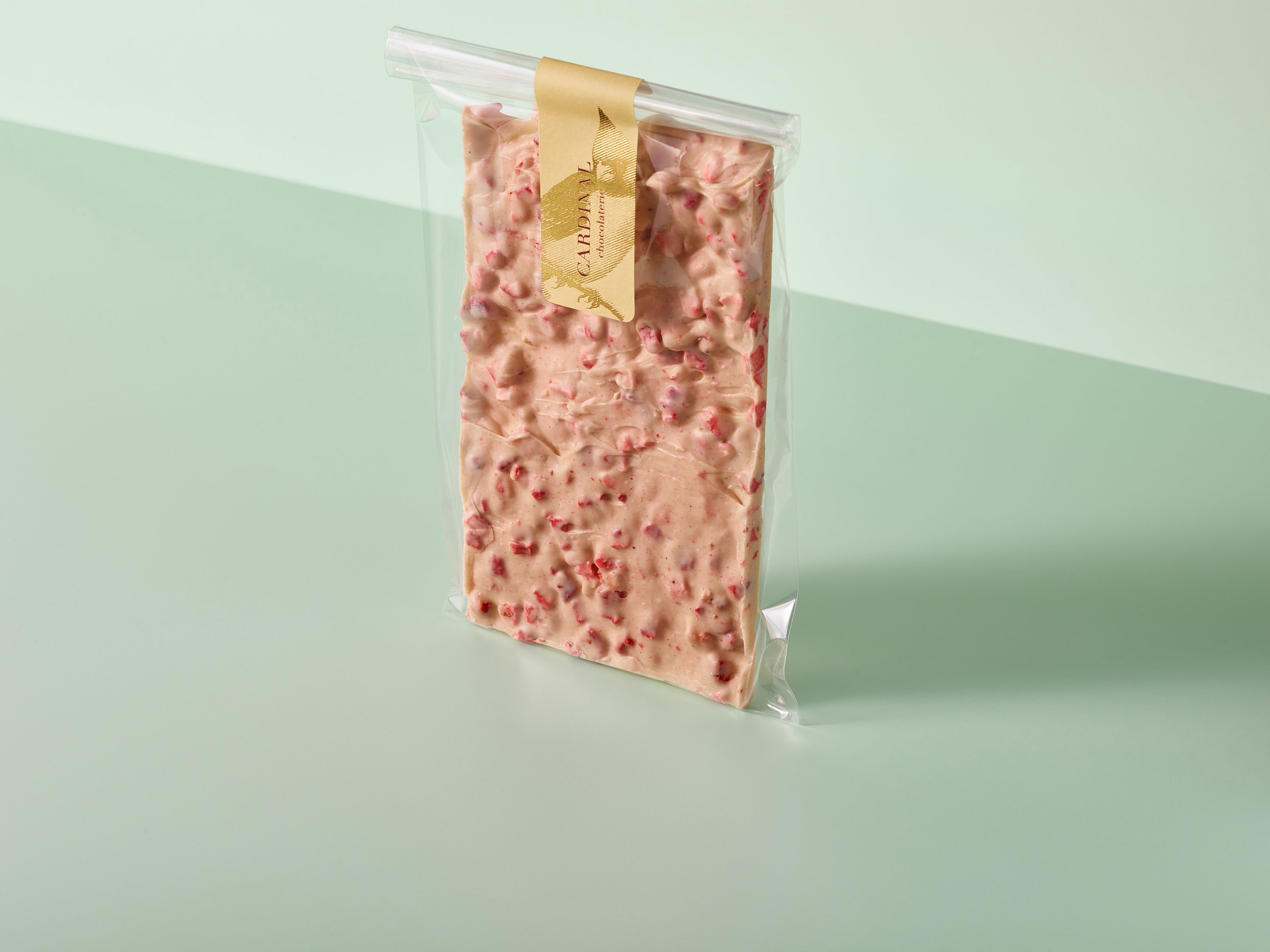 Crunchy Aardbei Witte Chocoladevel